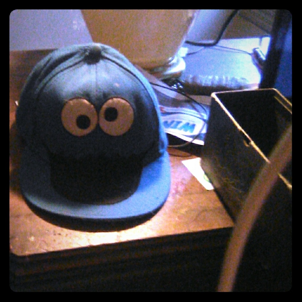 Cookie monster snapback